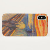 Coques Case-Mate iPhone Le cri d'Edvard Munch (Dos (Horizontal))