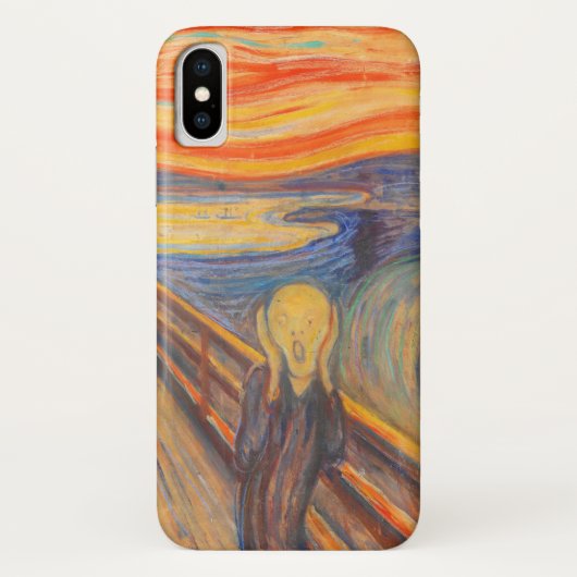 Coques Case-Mate iPhone Le cri d'Edvard Munch (Dos)
