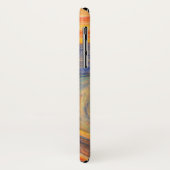 Coques Case-Mate iPhone Le cri d'Edvard Munch (Dos/Gauche)
