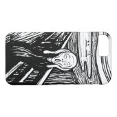 Coques Case-Mate iPhone Le cri d'Edvard Munch (Dos (Horizontal))