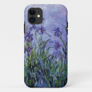 Coque Case-Mate Pour iPhone le cru fleurit lilac-irises-1917 monet.