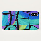 Coques Case-Mate iPhone Le cubisme moderne pop art (Dos (Horizontal))
