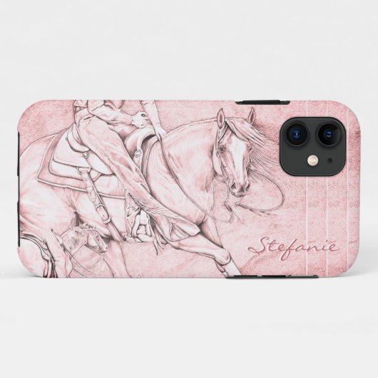 Coques Case-Mate iPhone Le Cutter (rose) (Dos (Horizontal))