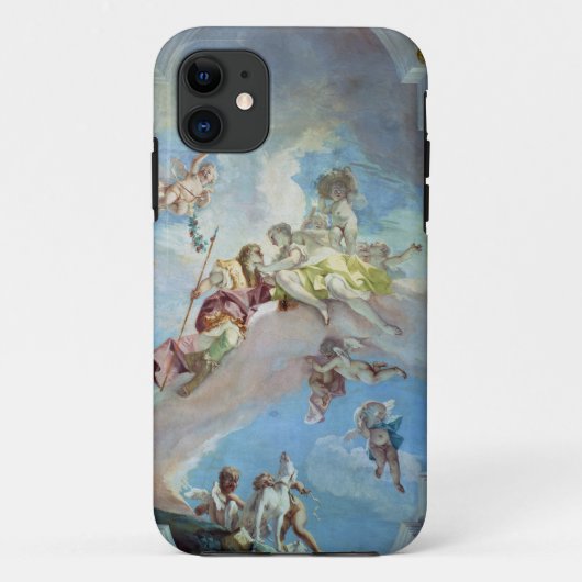 Coques Case-Mate iPhone Le départ de Vénus d'Adonis, 1707-08 (fresque) (Dos)