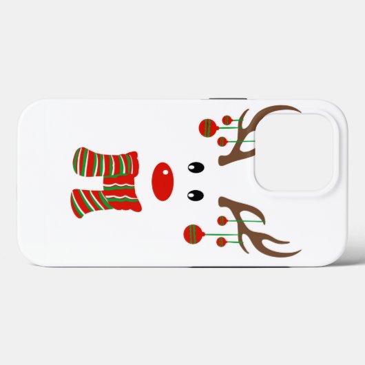 Coques Case-Mate iPhone Le dessin de Christmas (Verso (horizontal))