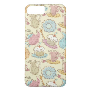 Coque iPhone 8 Plus/7 Plus Le dessin de main bombe des silhouettes