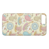 Coques Case-Mate iPhone Le dessin de main bombe des silhouettes (Dos (Horizontal))