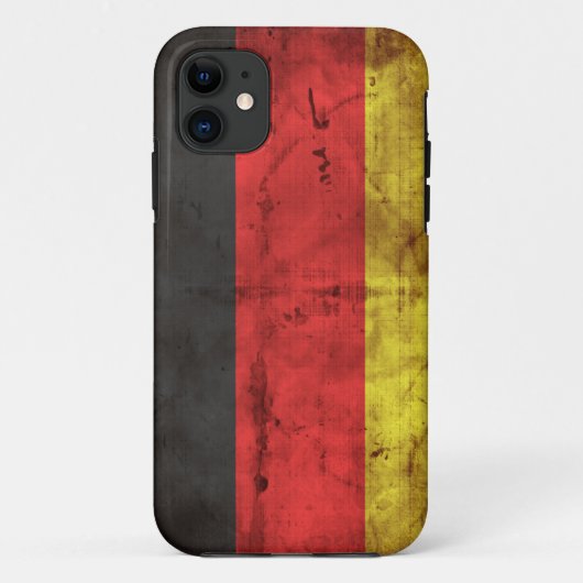 Coques Case-Mate iPhone Le Deutschland Flagge (Dos)