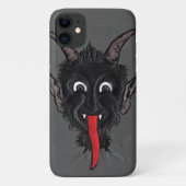 Coques Case-Mate iPhone Le diable gris Déplaisant (Dos)