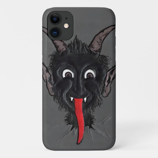 Coques Case-Mate iPhone Le diable gris Déplaisant (Dos)