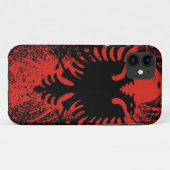 Coques Case-Mate iPhone Le double a dirigé Eagle (Dos (Horizontal))