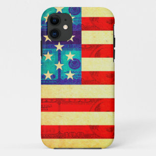 Etui iPhone Case-Mate Le drapeau américain de l'argent
