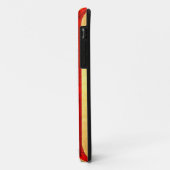 Coques Case-Mate iPhone Le drapeau américain de l'argent (Dos/Gauche)