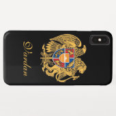 Coques Case-Mate iPhone Le drapeau arménien - fier d'être arménien (Dos (Horizontal))