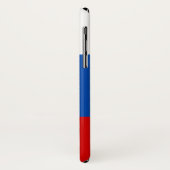 Coques Case-Mate iPhone Le drapeau de la Russie (Dos/Gauche)
