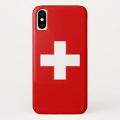 Coques Case-Mate iPhone Le drapeau de la Suisse (Dos)