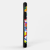 Coques Case-Mate iPhone le drapeau mondial fléchettes de jeu de plateau ta (Dos/Droite)