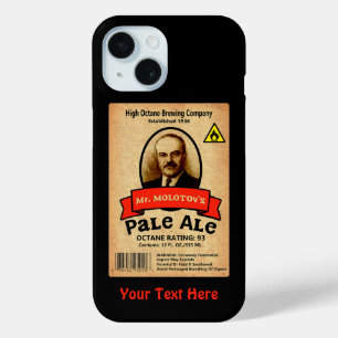 Coque Pour iPhone 15 Le Étiquette Pale Ale de M. Molotov