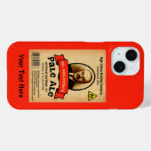 Coques Case-Mate iPhone Le Étiquette Pale Ale de M. Molotov Coque-coque ip (Verso (horizontal))