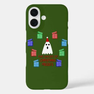 Coques iPhone 16 Le Fantôme des Cadeaux de Noël Drôle
