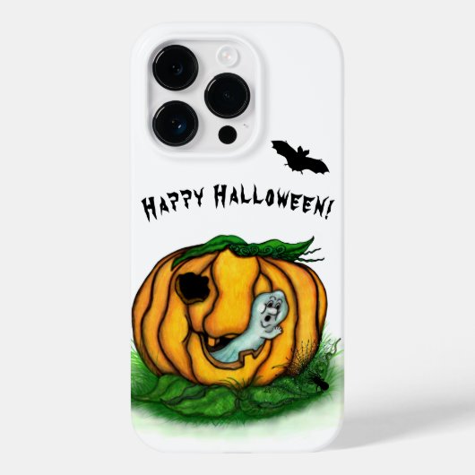 Coques Case-Mate iPhone Le fantôme d'Halloween, chauve-souris, fantôme et  (Verso)