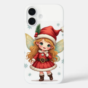 Le fée de Noël iPhone 16 Coques