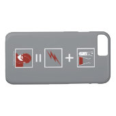 Coques Case-Mate iPhone Le Flash | Équation Flash (Dos (Horizontal))