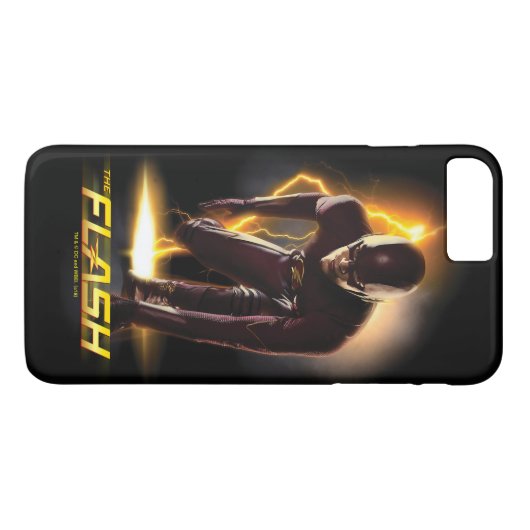 Coques Case-Mate iPhone Le Flash | Position de début de l'impression (Dos (Horizontal))