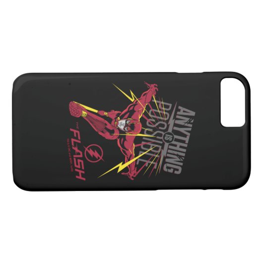 Coques Case-Mate iPhone Le Flash | "Tout est possible" (Dos (Horizontal))