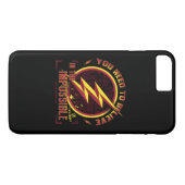Coques Case-Mate iPhone Le Flash | Vous Devez Croire En L'Imposable (Dos (Horizontal))