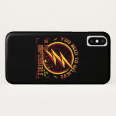 Coques Case-Mate iPhone Le Flash | Vous Devez Croire En L'Imposable (Dos (Horizontal))