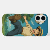 Coques Case-Mate iPhone Le football est amour (Verso (horizontal))