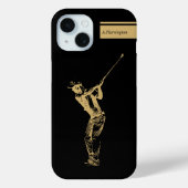 Coques Case-Mate iPhone Le golfeur (Verso)