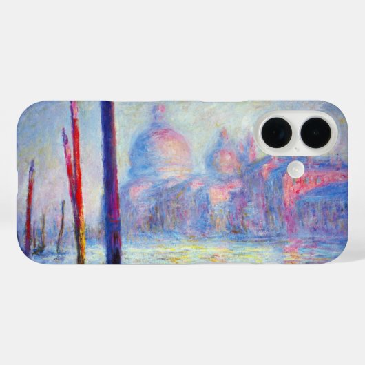 Coques Case-Mate iPhone Le Grand Canal par Claude Monet (Verso (horizontal))