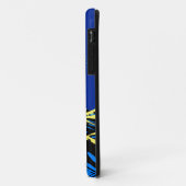 Coques Case-Mate iPhone Le Grand Hokusai Wave de Blue Yellow (Dos/Gauche)