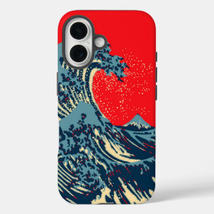Coques iPhone 16 Le Grand Hokusai Wave Pop Decor