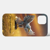 Coques Case-Mate iPhone "Le Grand Pose de l’aigle chatoyant" (Verso (horizontal))