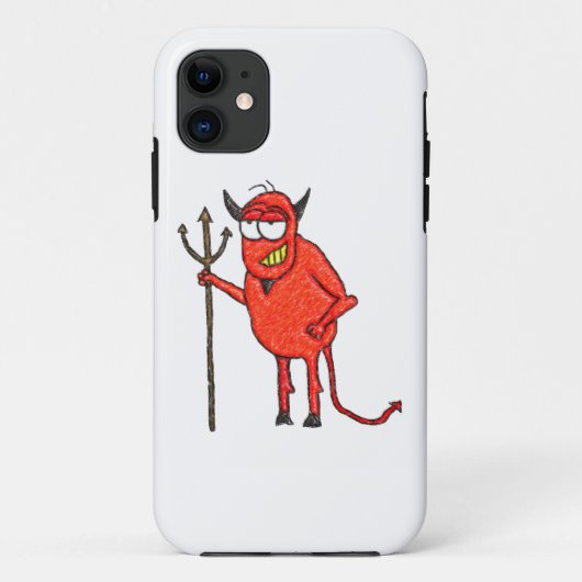 Coques Case-Mate iPhone Le gril de Satan heureux (Dos)