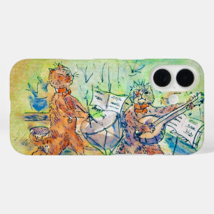 Coques iPhone 16 Le groupe de Cats, Louis Wain