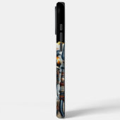 Coques Case-Mate iPhone Le guerrier et le lion s'unissent en force. (Verso / Gauche)