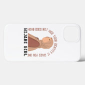 Coques Case-Mate iPhone Le hijab ne cache pas votre identité - Hijabi Woma (Verso (horizontal))