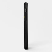 Coques Case-Mate iPhone Le hippie de moustache (Dos/Gauche)