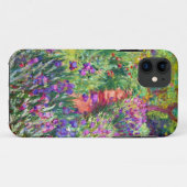Coques Case-Mate iPhone Le jardin d'iris par Claude Monet (Dos (Horizontal))