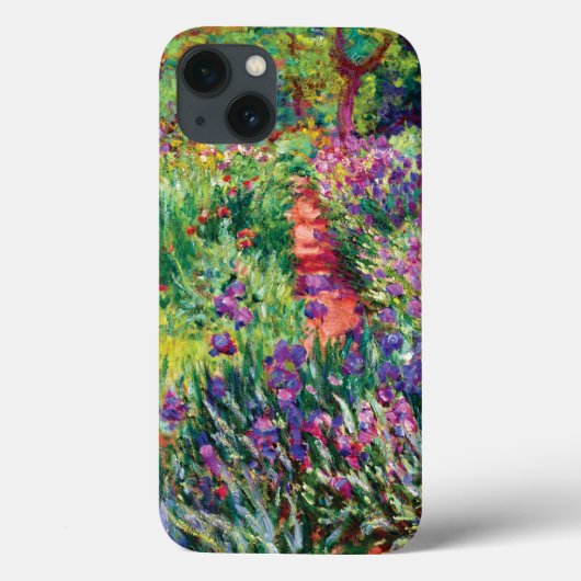 Coques Case-Mate iPhone Le jardin d'Iris par Claude Monet (Verso)