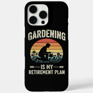 Coques iPhone 16 Pro Max Le jardinage est mon plan de retraite Vintage