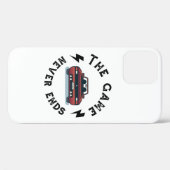 Coques Case-Mate iPhone Le Jeu ne se termine jamais (Verso (horizontal))