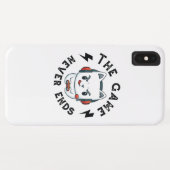 Coques Case-Mate iPhone Le jeu n'est jamais fini (Dos (Horizontal))