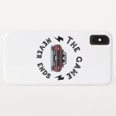 Coques Case-Mate iPhone Le jeu n'est jamais fini (Dos (Horizontal))