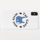 Coques Case-Mate iPhone Le jeu n'est jamais terminé (Dos (Horizontal))