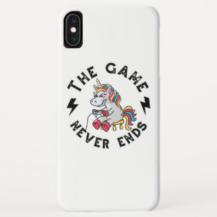 Case-Mate iPhone Case Le jeu n'est jamais terminé pour les licornes